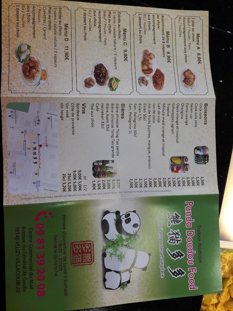 Panda Doudou Food - Menu Image 1